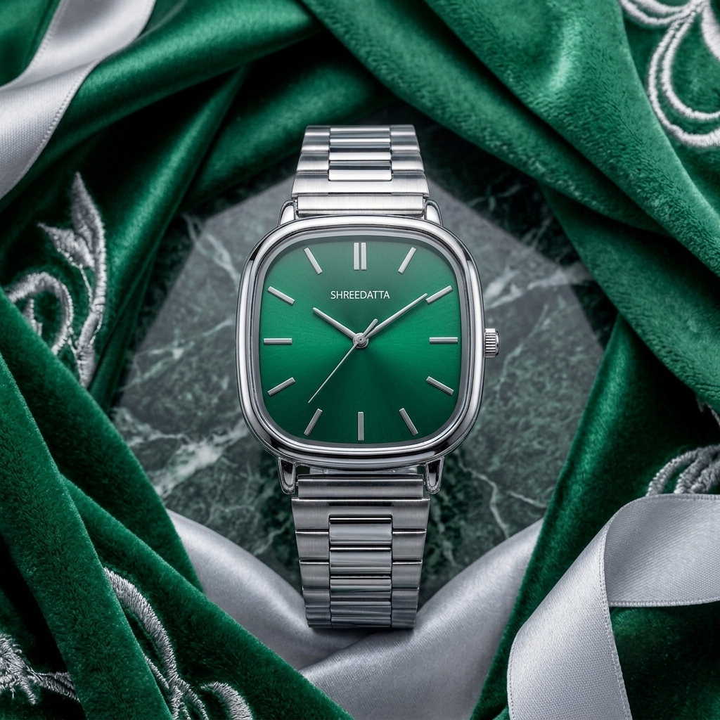 QUARTZ Watch ( Green )
