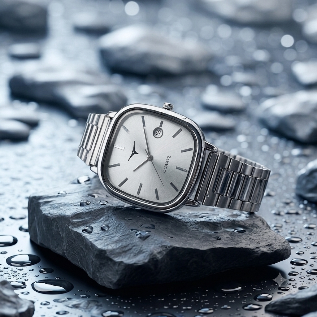QUARTZ Watch ( White )
