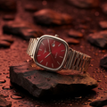 QUARTZ Watch ( Red )